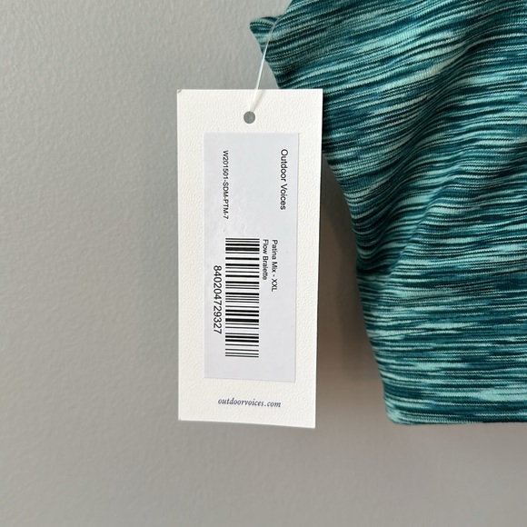 NEW Outdoor Voices Flow Bralette XXL - Picture 3 of 8